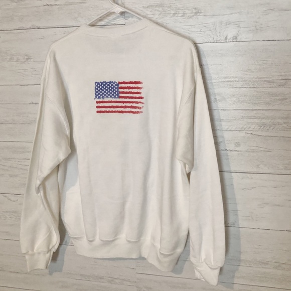 Vintage NWT American flag sweater - Picture 5 of 5